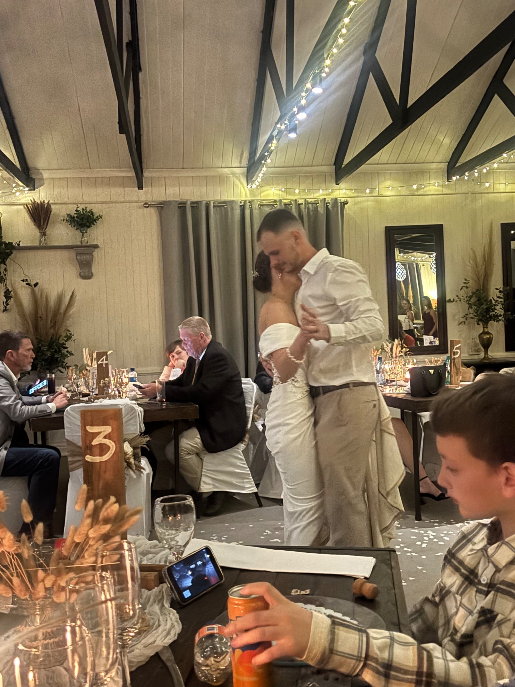 Wedding memory shared by Simoné