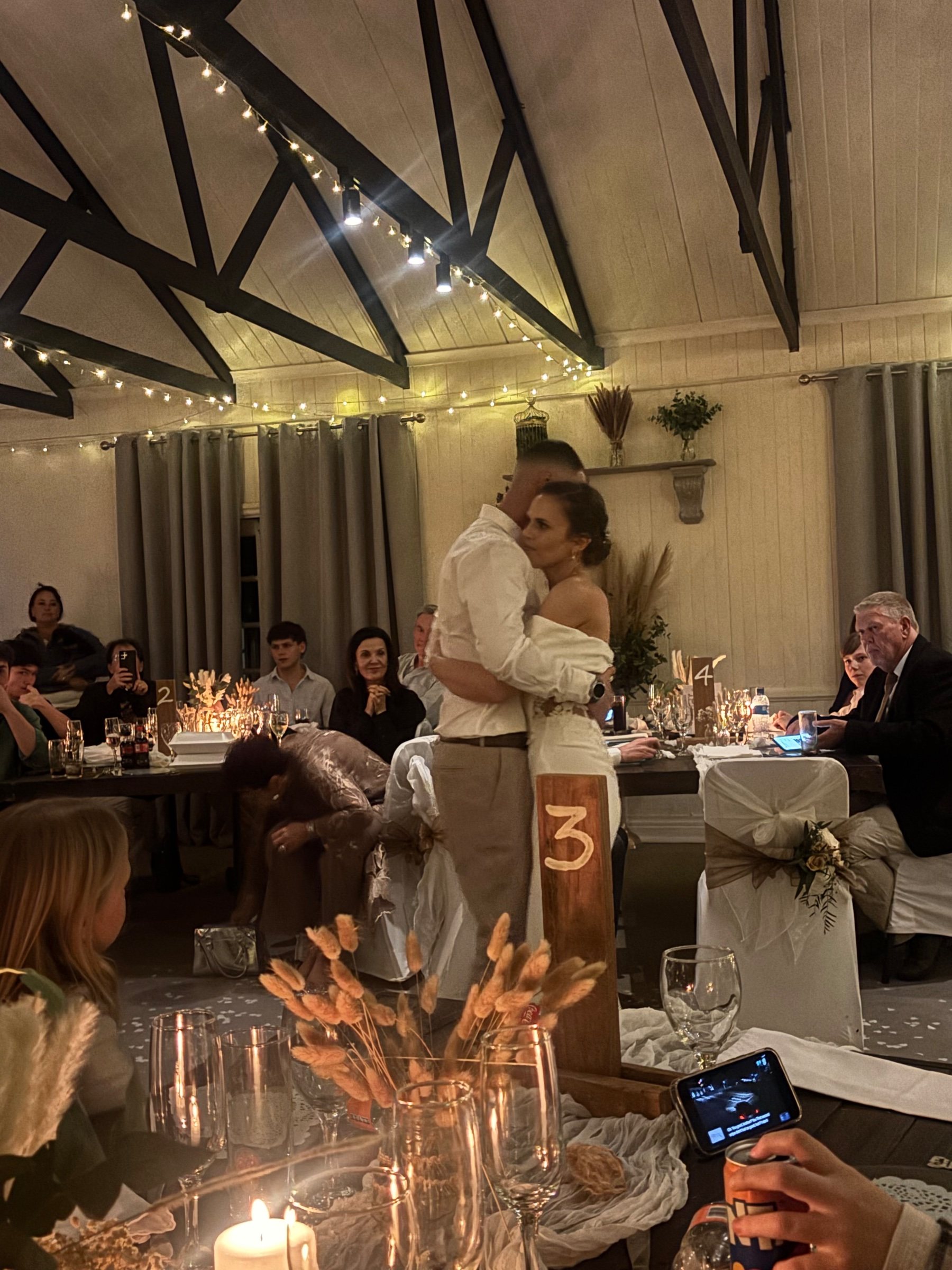 Wedding memory shared by Simoné
